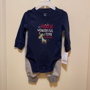 Baby Christmas Themed Outfit